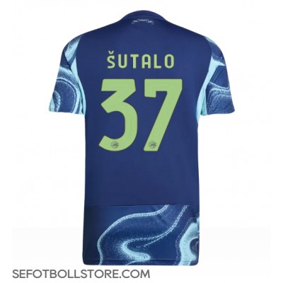 Ajax Josip Sutalo #37 Replika Bortatröja 2025-26 Kortärmad Ajax Josip Sutalo #37 Replika Bortatröja 2025-26 Kortärmad